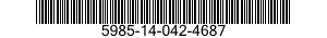5985-14-042-4687 WAVEGUIDE ASSEMBLY 5985140424687 140424687