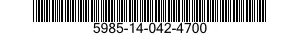 5985-14-042-4700 WAVEGUIDE ASSEMBLY 5985140424700 140424700