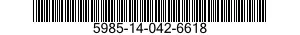 5985-14-042-6618  5985140426618 140426618