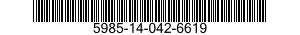 5985-14-042-6619  5985140426619 140426619