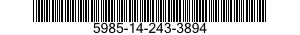 5985-14-243-3894 ANTENNE LEMENT 5985142433894 142433894