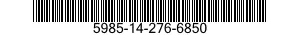 5985-14-276-6850  5985142766850 142766850