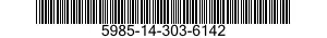 5985-14-303-6142 DUMMY LOAD,ELECTRICAL 5985143036142 143036142