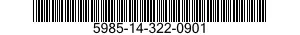 5985-14-322-0901 ANTENNE SECTION 5985143220901 143220901