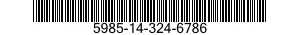 5985-14-324-6786  5985143246786 143246786