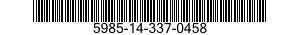 5985-14-337-0458  5985143370458 143370458