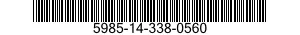 5985-14-338-0560  5985143380560 143380560