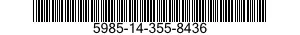 5985-14-355-8436 ATTENUATOR,FIXED 5985143558436 143558436