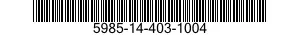 5985-14-403-1004 WAVEGUIDE ASSEMBLY 5985144031004 144031004