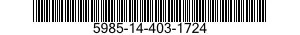 5985-14-403-1724 ADAPTER,WAVEGUIDE 5985144031724 144031724