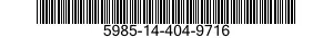 5985-14-404-9716 WAVEGUIDE ASSEMBLY 5985144049716 144049716