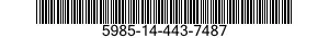 5985-14-443-7487 COUPLING,WAVEGUIDE 5985144437487 144437487