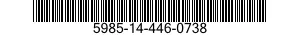 5985-14-446-0738 ADAPTER,ANTENNA TO TRANSMITTER 5985144460738 144460738