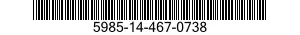 5985-14-467-0738 HORN,WAVEGUIDE 5985144670738 144670738