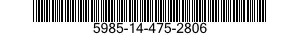 5985-14-475-2806 WAVEGUIDE ASSEMBLY 5985144752806 144752806