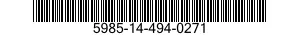 5985-14-494-0271 TE 5985144940271 144940271