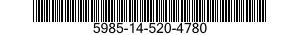 5985-14-520-4780 WAVEGUIDE ASSEMBLY,FILTER 5985145204780 145204780