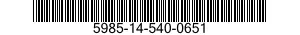5985-14-540-0651 ANTENNA 5985145400651 145400651