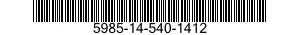 5985-14-540-1412 COUPLER,ANTENNA 5985145401412 145401412