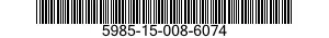 5985-15-008-6074 COMPONENTE INTEGRAT 5985150086074 150086074