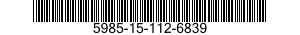 5985-15-112-6839  5985151126839 151126839