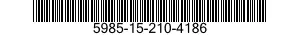 5985-15-210-4186 ANTENNA VHF/UHF 5985152104186 152104186