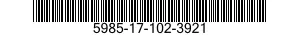 5985-17-102-3921 WAVEGUIDE ASSEMBLY 5985171023921 171023921
