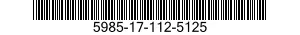 5985-17-112-5125 ADAPTER,ANTENNA TO ANTENNA BASE 5985171125125 171125125