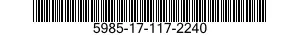 5985-17-117-2240 WAVEGUIDE ASSEMBLY 5985171172240 171172240