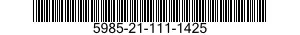 5985-21-111-1425  5985211111425 211111425