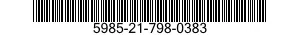 5985-21-798-0383 CORE,ELECTROMAGNETIC COMPONENT 5985217980383 217980383