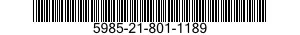 5985-21-801-1189  5985218011189 218011189