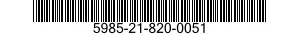 5985-21-820-0051  5985218200051 218200051