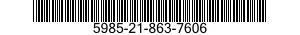 5985-21-863-7606  5985218637606 218637606