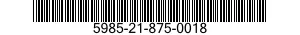 5985-21-875-0018  5985218750018 218750018