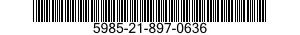 5985-21-897-0636  5985218970636 218970636