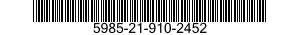 5985-21-910-2452 PLATE,ANTENNA MAST 5985219102452 219102452