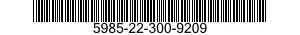 5985-22-300-9209  5985223009209 223009209