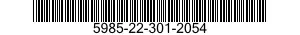 5985-22-301-2054  5985223012054 223012054