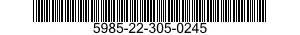 5985-22-305-0245 ANTENNA 5985223050245 223050245