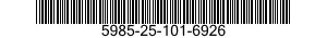5985-25-101-6926 WAVEGUIDE ASSEMBLY 5985251016926 251016926