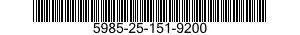 5985-25-151-9200 ANTENNA 5985251519200 251519200