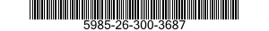 5985-26-300-3687 MAST SECTION 5985263003687 263003687