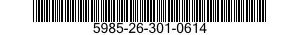 5985-26-301-0614 BASE,ANTENNA SUPPORT 5985263010614 263010614