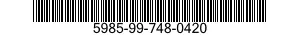 5985-99-748-0420  5985997480420 997480420