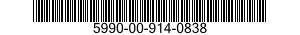 5990-00-914-0838 SYNCHRO,CONTROL TRANSFORMER 5990009140838 009140838