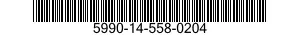 5990-14-558-0204 ENCODER,SHAFT ANGLE TO DIGITAL 5990145580204 145580204