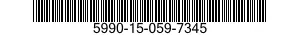 5990-15-059-7345 SYNCHRO,TRANSMITTER 5990150597345 150597345