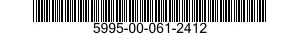 5995-00-061-2412 CABLE ASSEMBLY,RADIO FREQUENCY 5995000612412 000612412