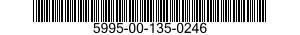 5995-00-135-0246 CORD ASSEMBLY,ELECTRICAL 5995001350246 001350246